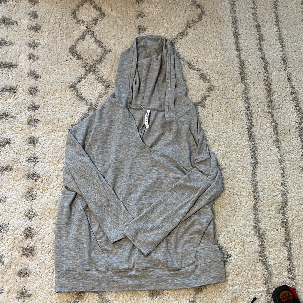 Fabletics Heather Gray Women's Hoodie